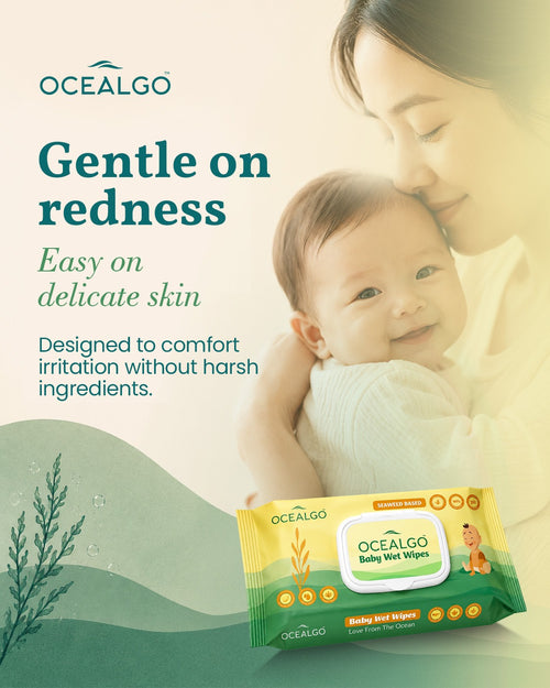 Seaweed Moisturizing Baby Wet Wipes(72 PCS)
