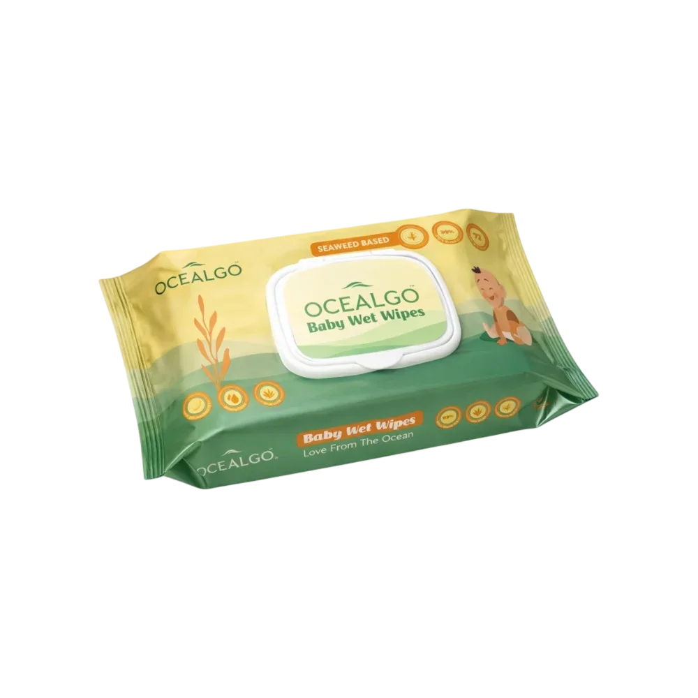 Seaweed Moisturizing Baby Wet Wipes(72 PCS)